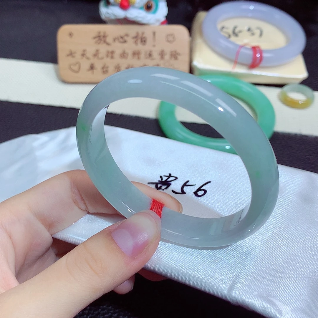 翡翠未镶嵌手镯1276