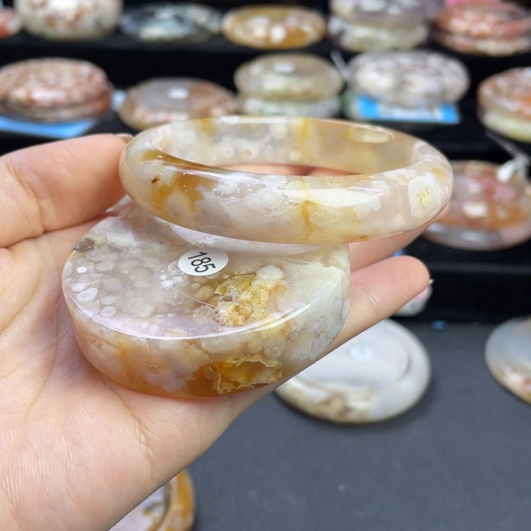 未镶嵌手镯石英质玉60/185