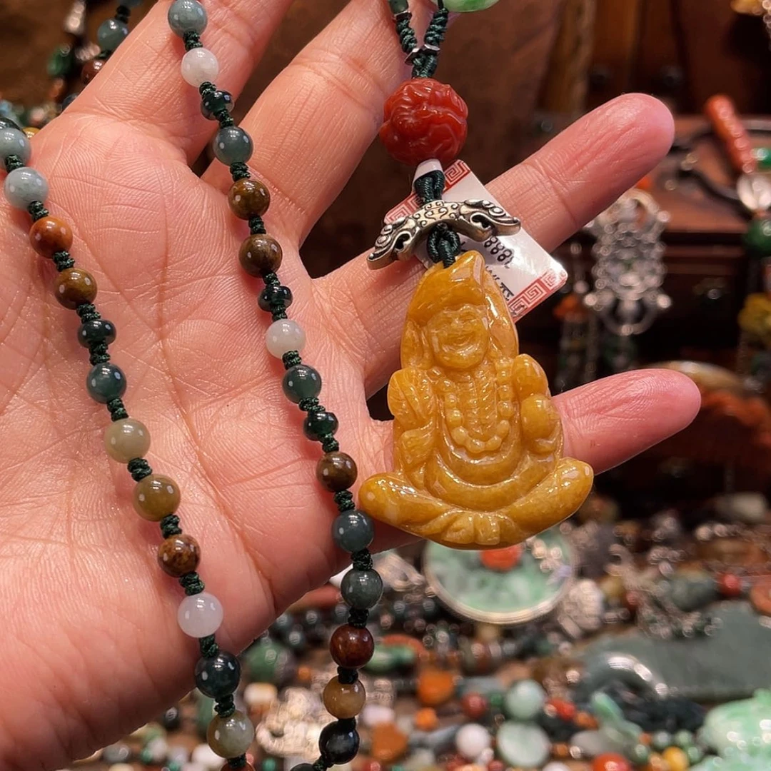 【闪购商品】翡翠未镶嵌吊坠(赠链)