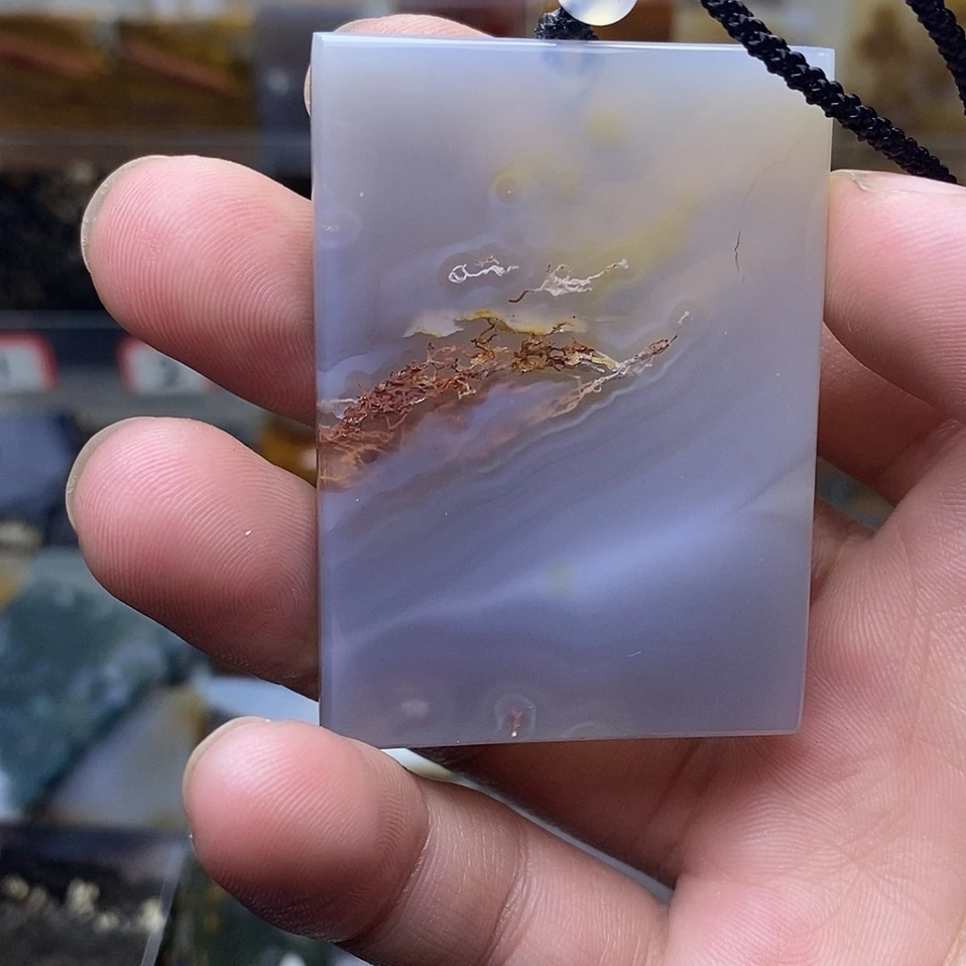 金***木玛瑙/玉髓未镶嵌珠宝半成品