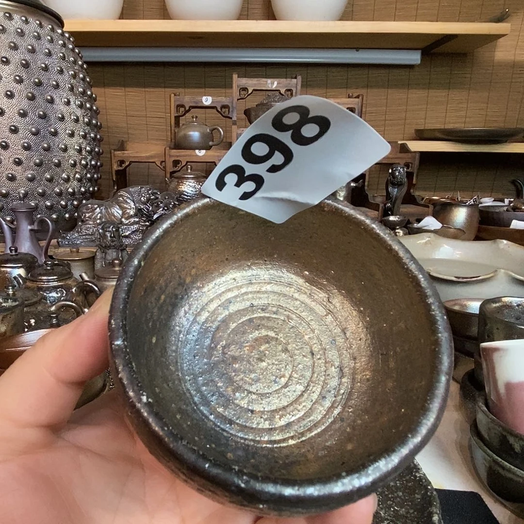 高温柴烧陶泥主人杯