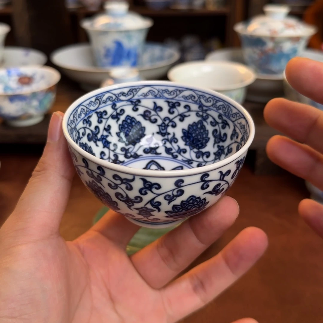 纯手工手绘陶瓷茶具