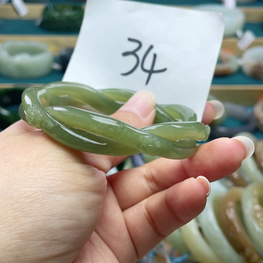 未镶嵌手镯和田玉圈口58