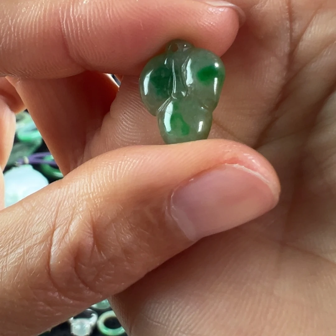 翡翠未镶嵌手镯天然翡翠小件