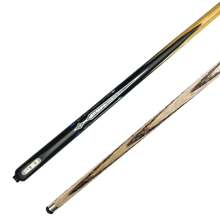 胜局M5纯手工镶嵌中式八球小头一体台球杆带杆盒全套