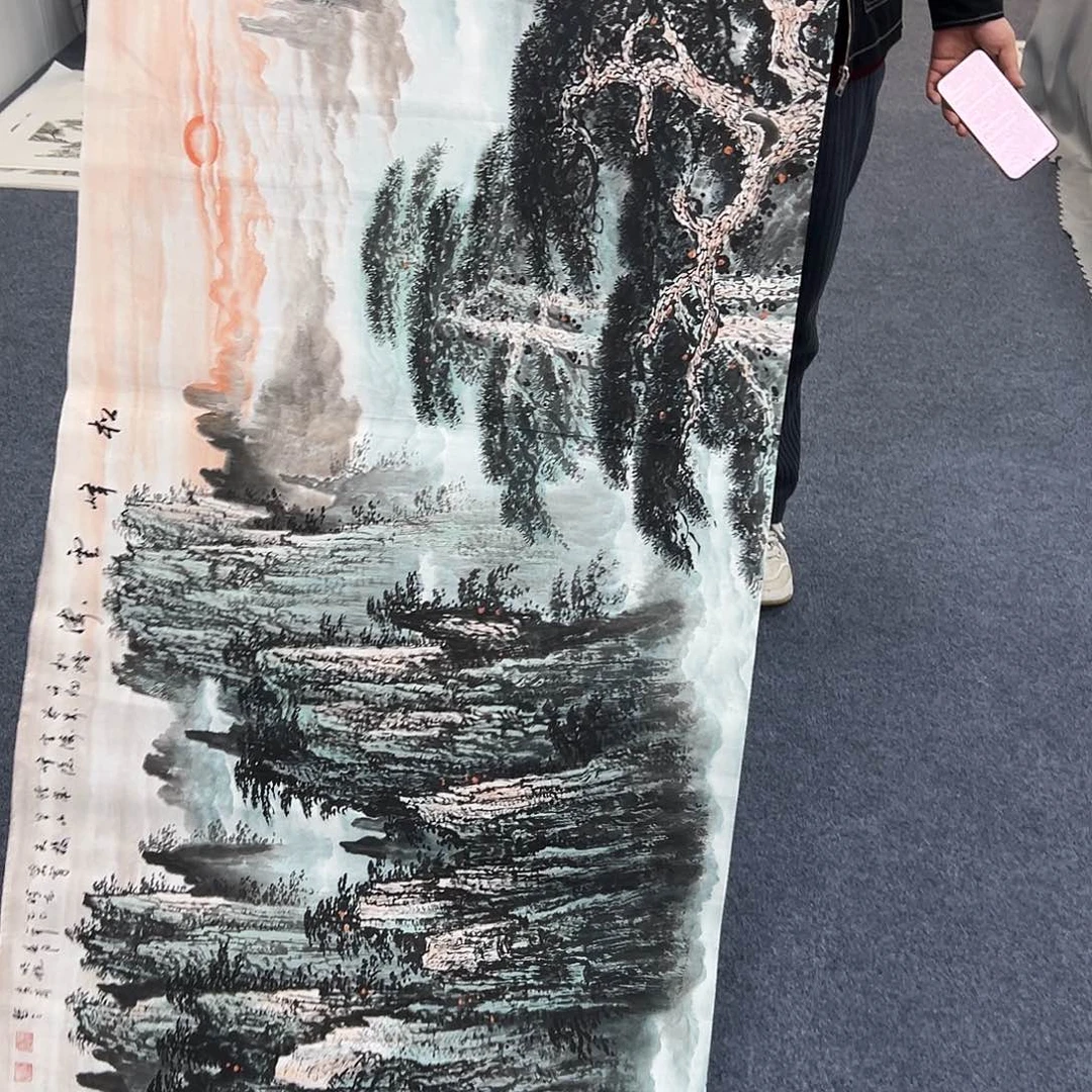 国画国画宣纸纯手绘作品