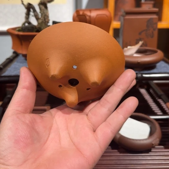 紫砂花盆原矿紫泥