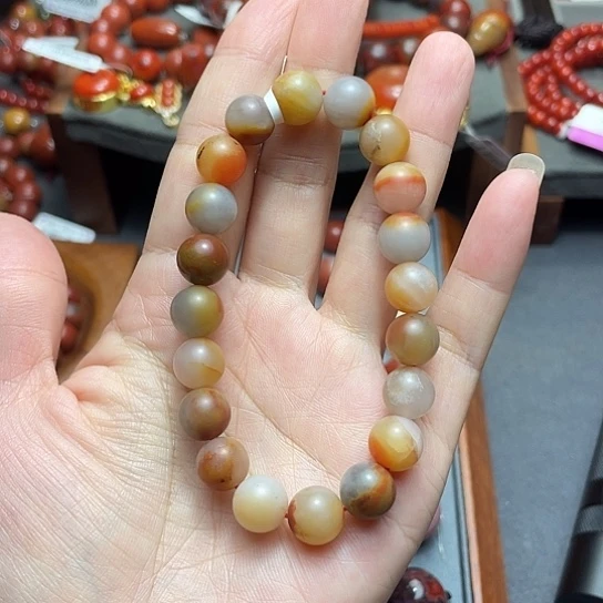 未镶嵌手串9多样性发南红玛瑙