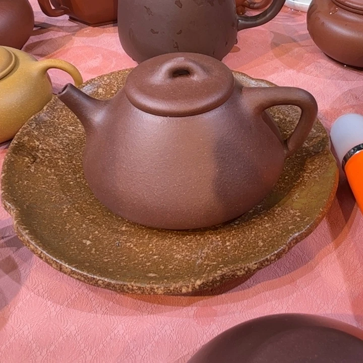 茶壶紫砂紫将坡子也200cc