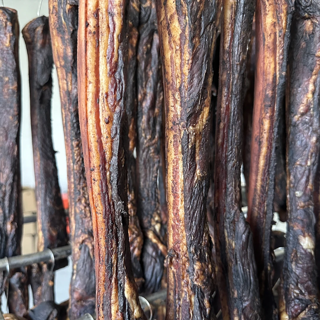 自家五花肉腊肉。嘎嘎香