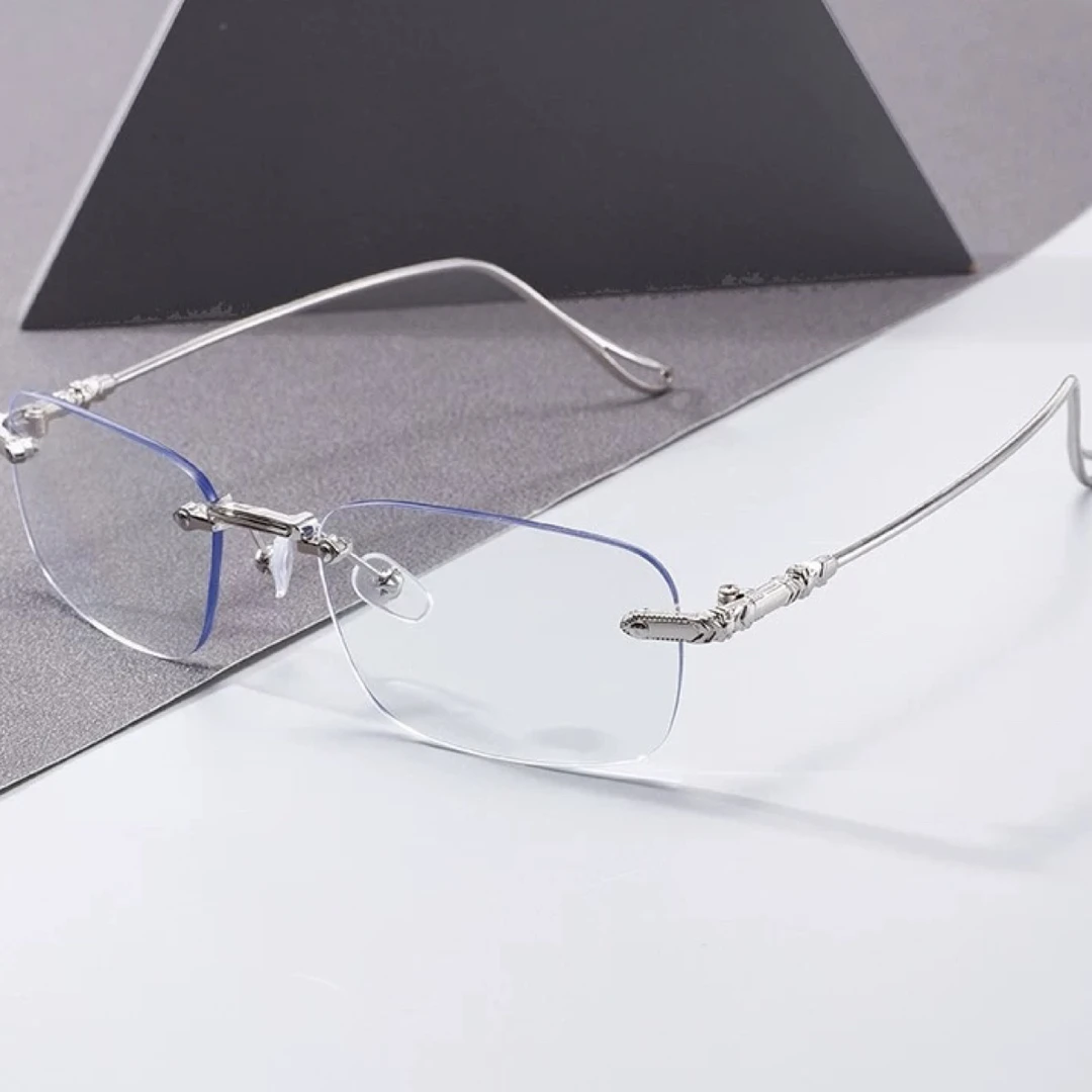 老花眼镜中老年人高清老花镜男高清防蓝光老年人女多功能自动变焦