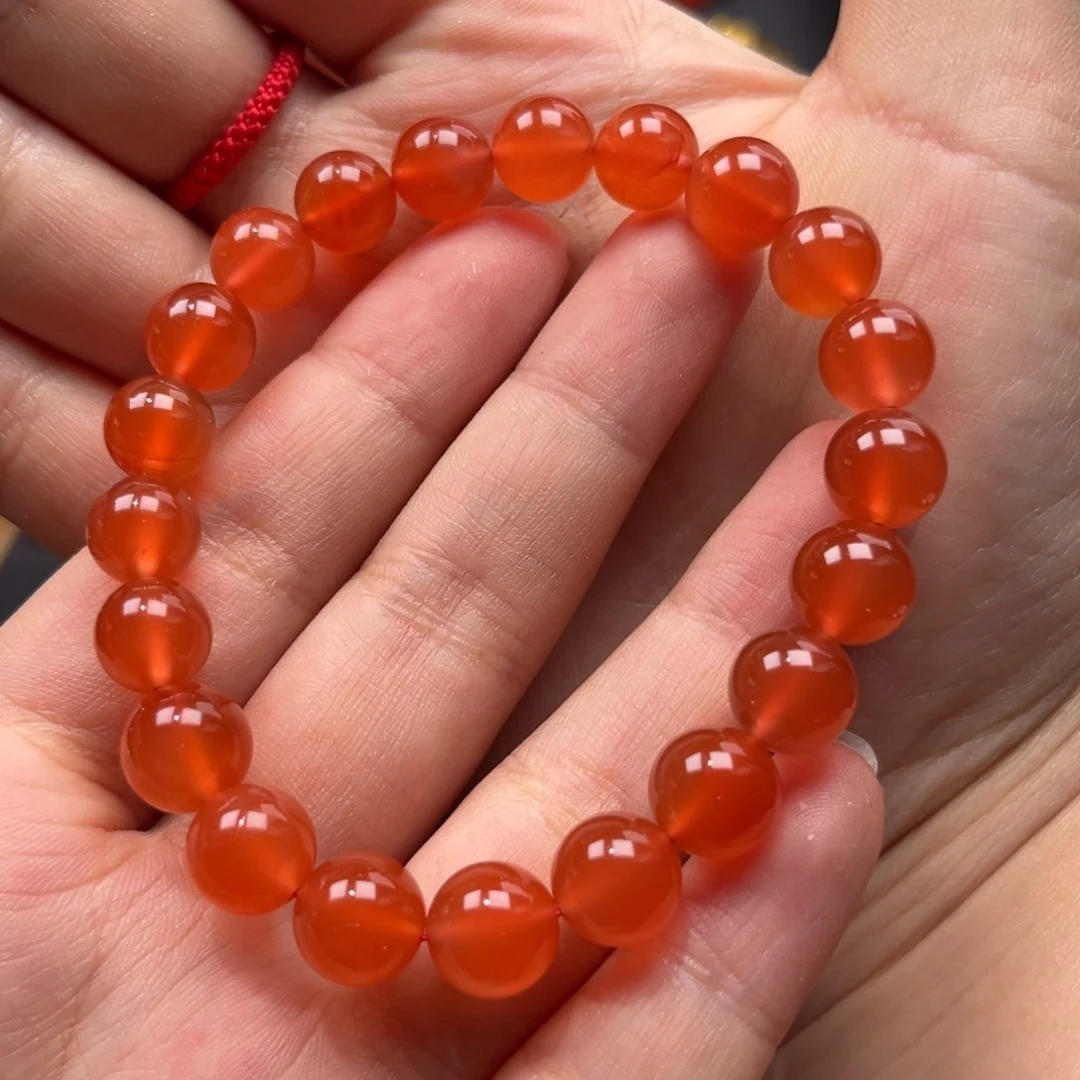 南红玛瑙手串未镶嵌