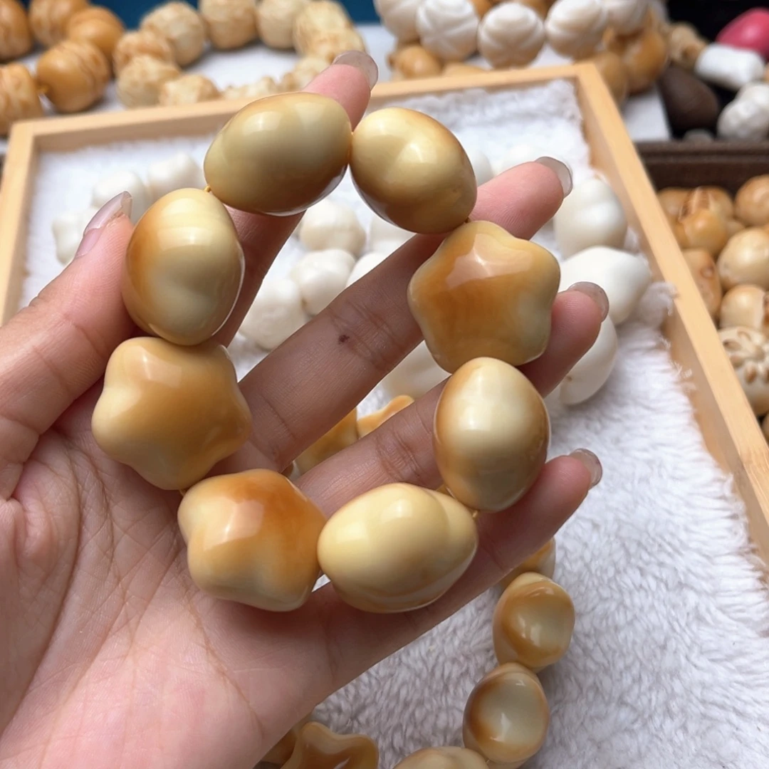 把件菩提根/象牙果微瑕2728云朵星星