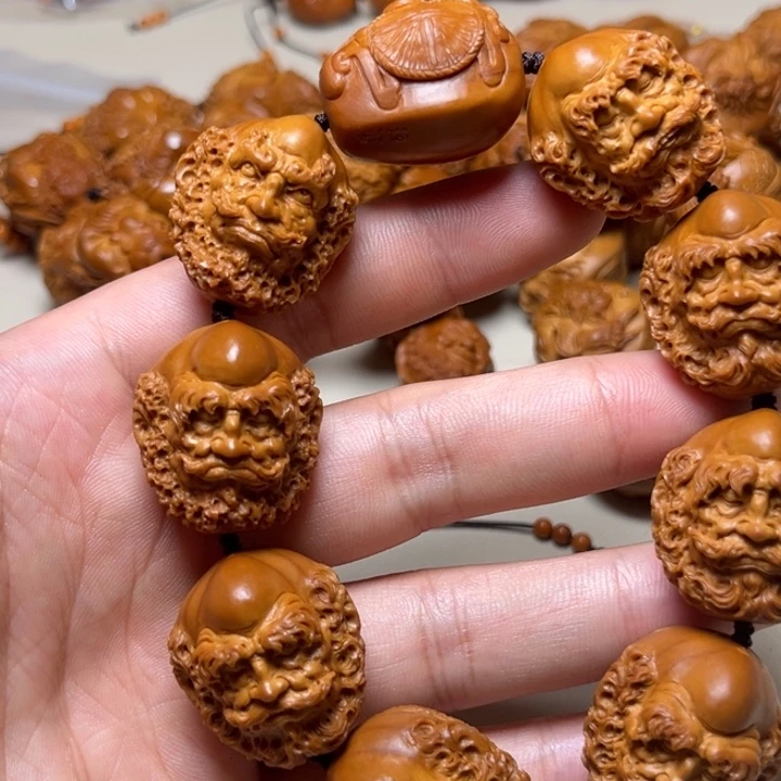 大***超手串橄榄核百兽达摩