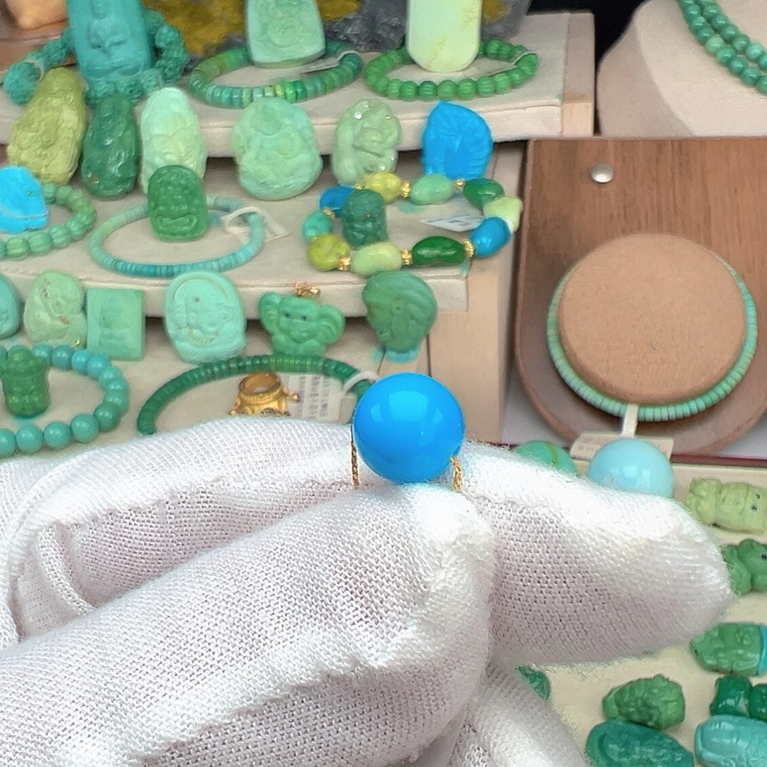 绿松石未镶嵌主播夏