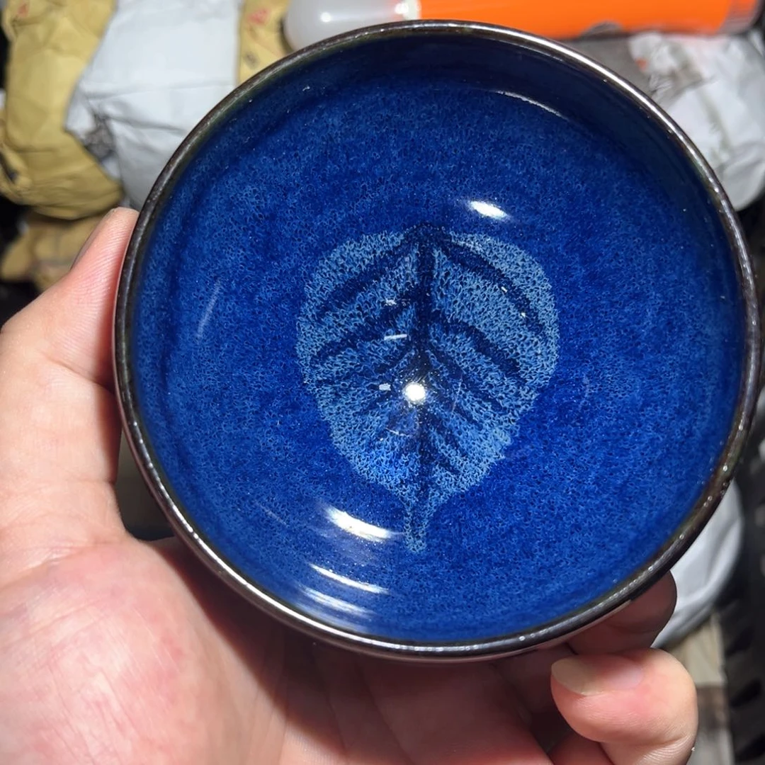 茶盏建盏手握泡茶主人杯