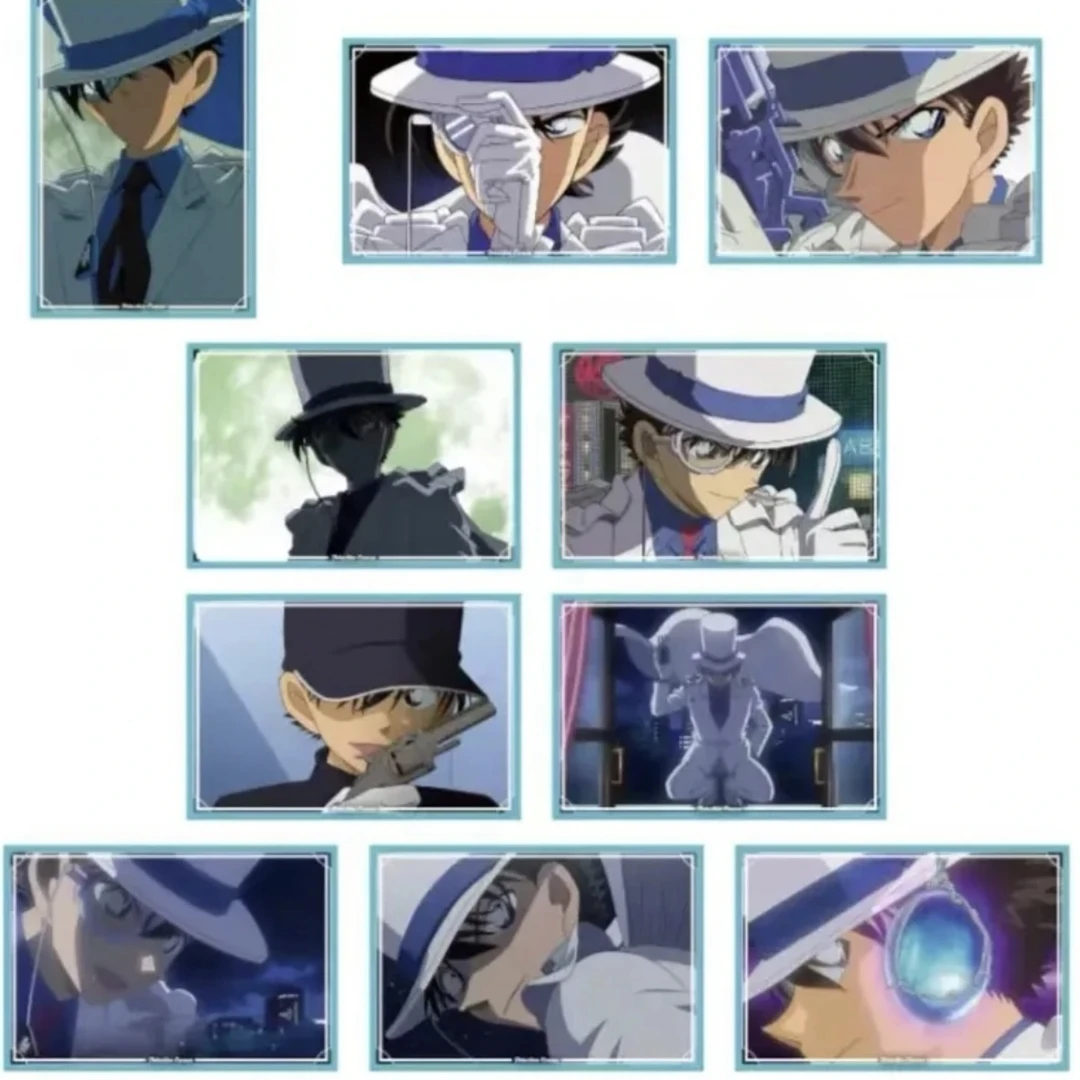 名侦探柯南 个人池明信片一弹 小兰/基德/警五