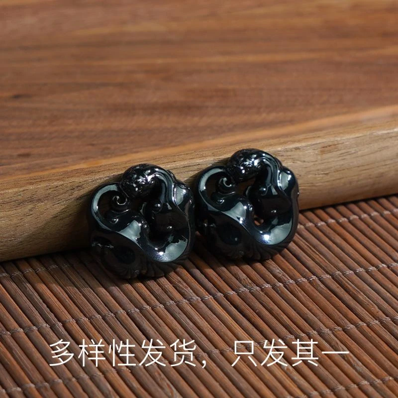 【香掌柜】盘L而上塔青螭龙吊坠【多样性发货，发一件】