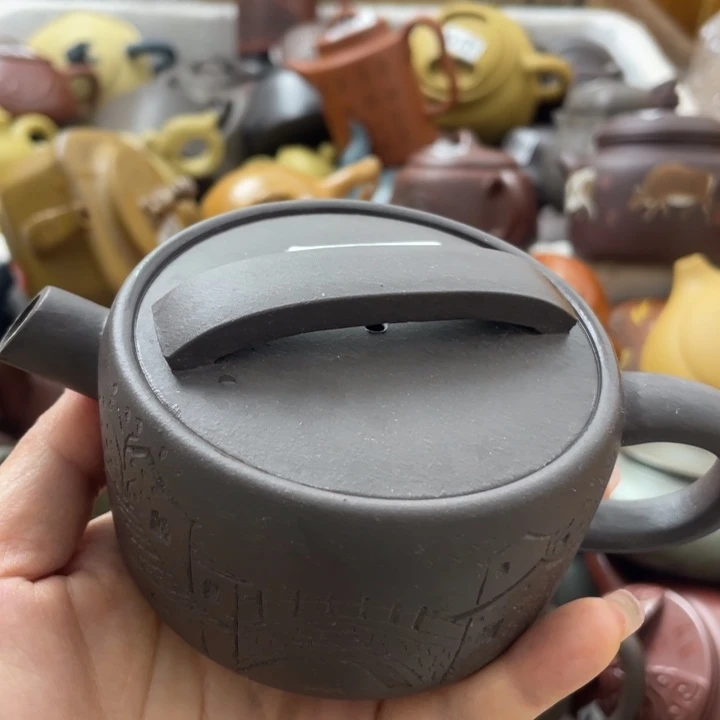 紫砂茶壶紫砂紫砂微瑕