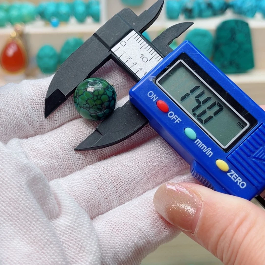 绿松石圆珠未镶嵌