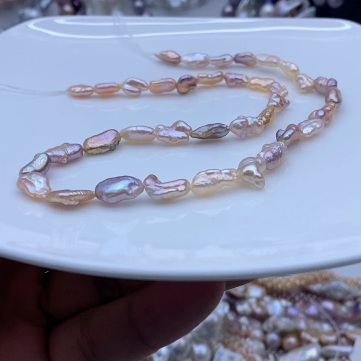 淡水珍珠颈饰合金