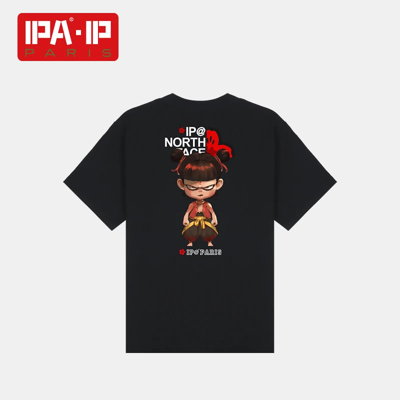 IP高者哪吒联名25年夏季上衣重磅克重休闲T恤衫25IPA03