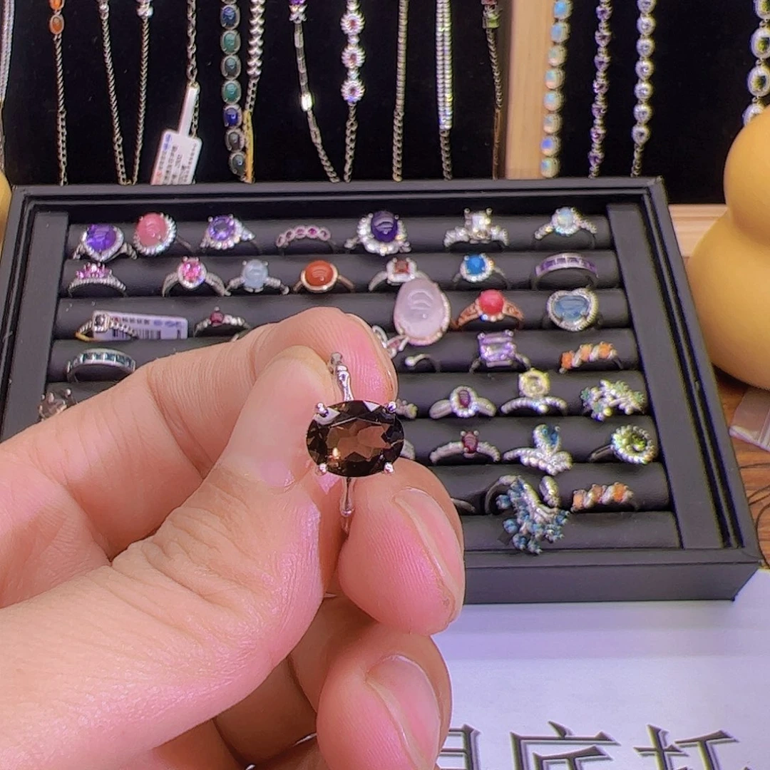 紫晶珠宝半成品未镶嵌