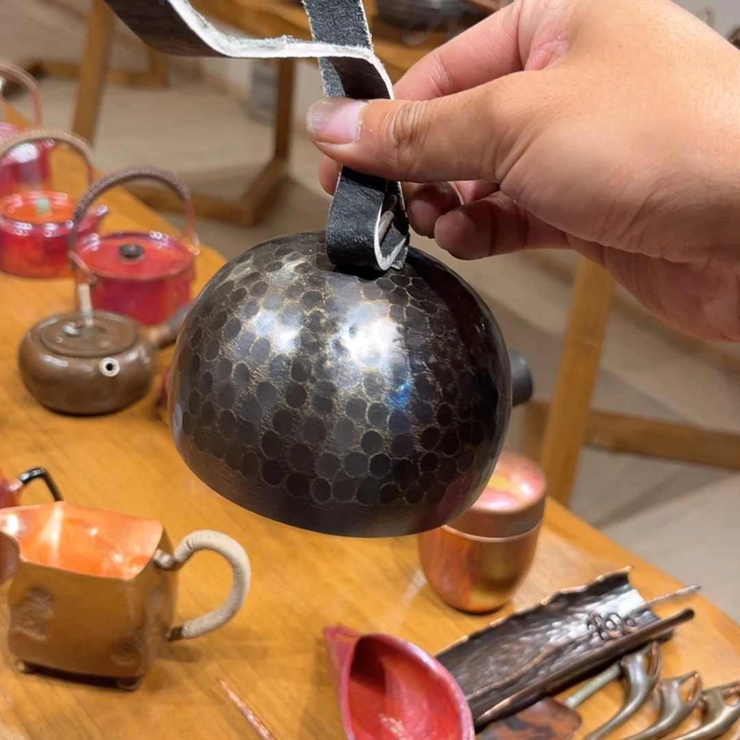 9.5锤点驼铃手工锻打工艺