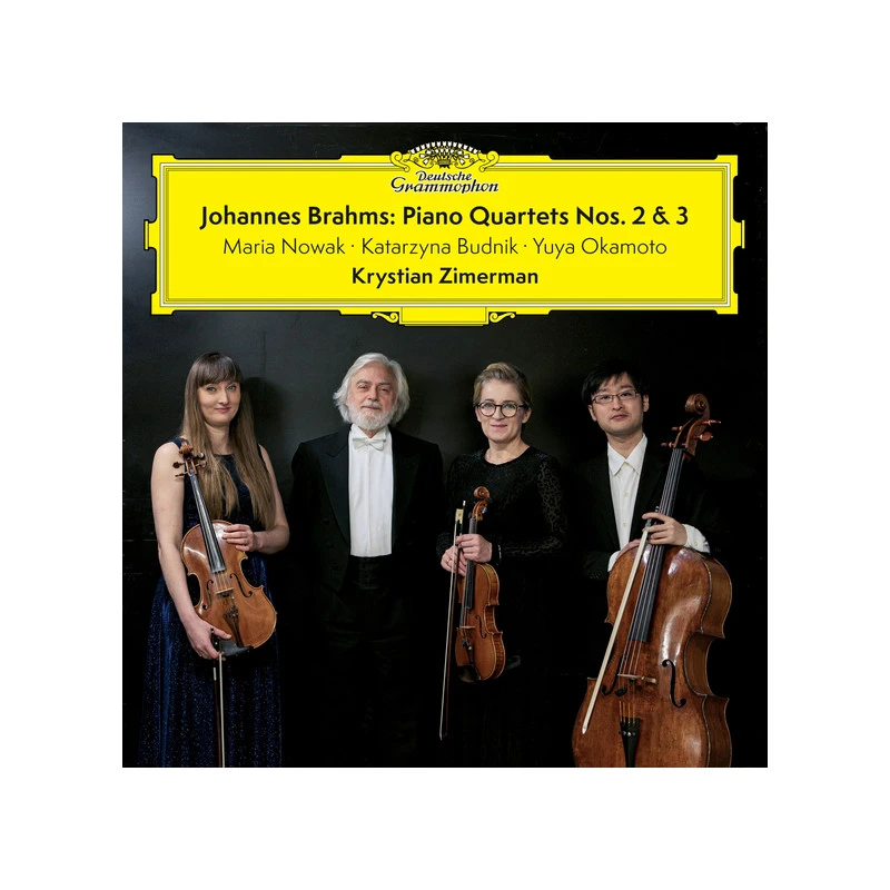 【原装进口】齐默尔曼《勃拉姆斯：第二与第三号钢琴四重奏》（欧版CD）