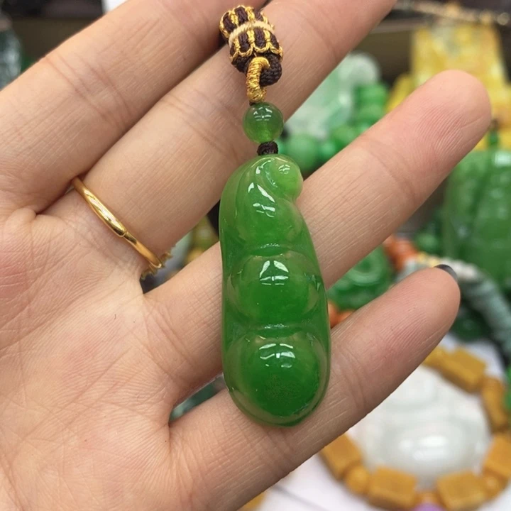 翡翠未镶嵌手链项链58