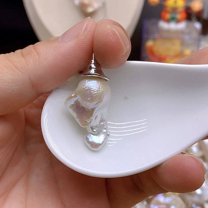 淡水珍珠未镶嵌颈饰858