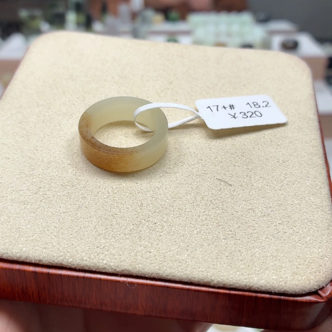 大***龟和田玉未镶嵌戒指18.2