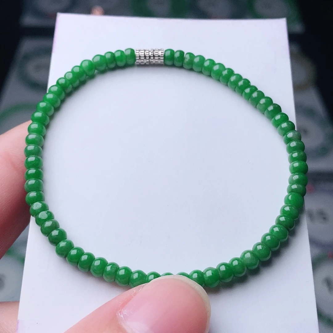 翡翠未镶嵌手链翡翠