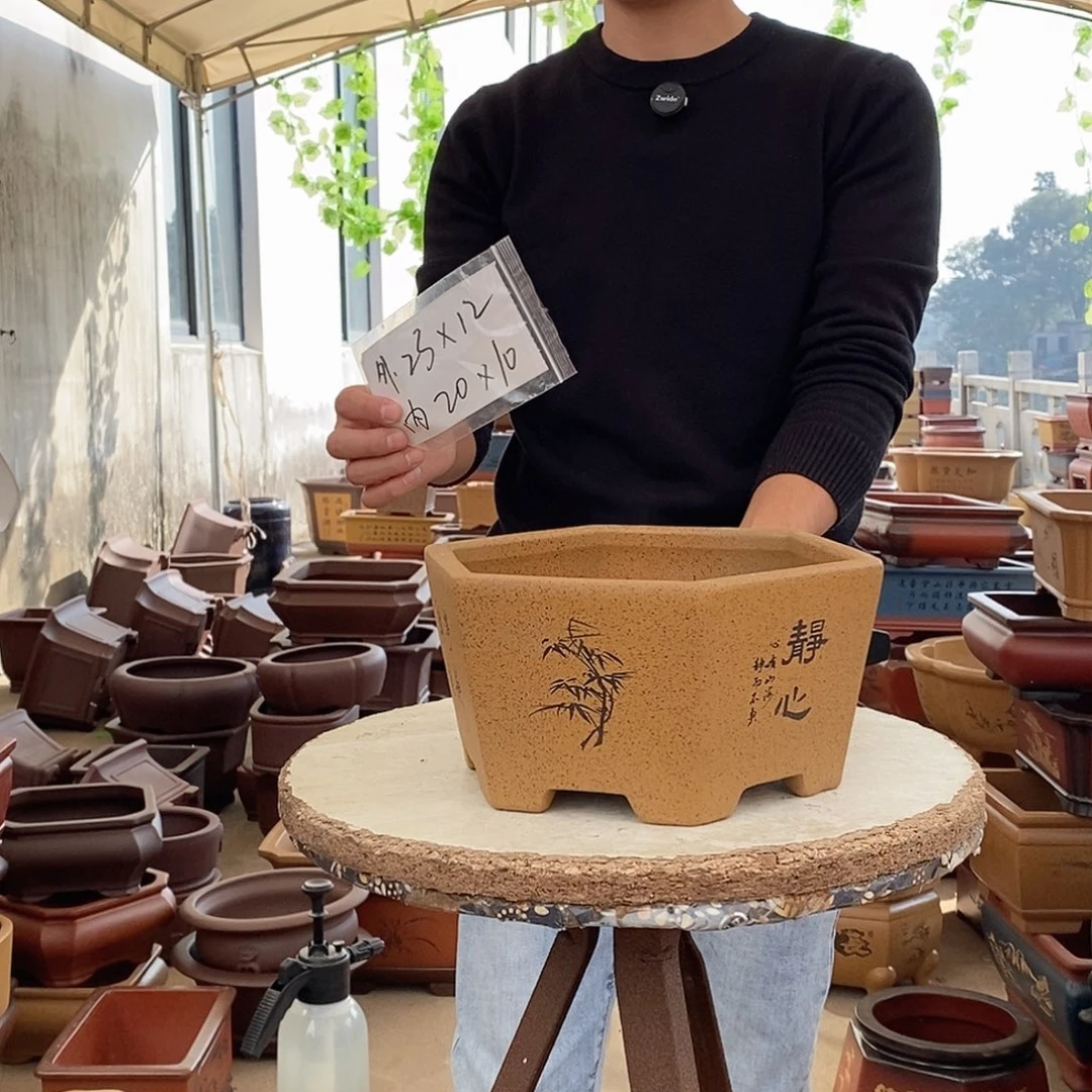 花盆紫砂紫砂花盆