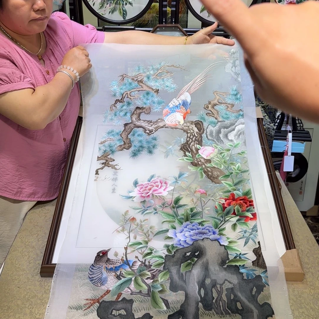 刺绣刺绣工艺精湛独特设计理念