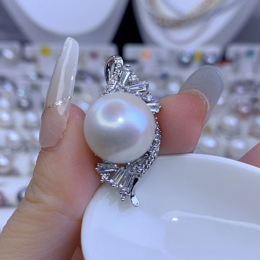 颈饰合金淡水珍珠