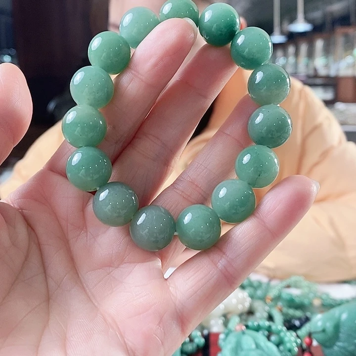 密玉（石英质玉）手链未镶嵌