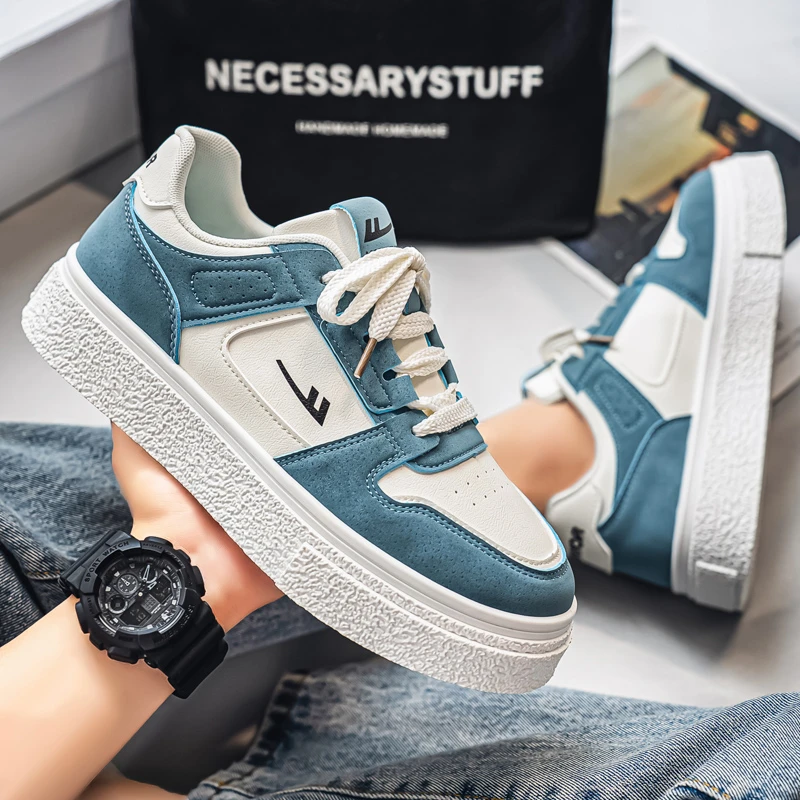 回力秋冬新款美式板鞋低帮男款百搭潮流运动鞋厚底透气爆款男鞋