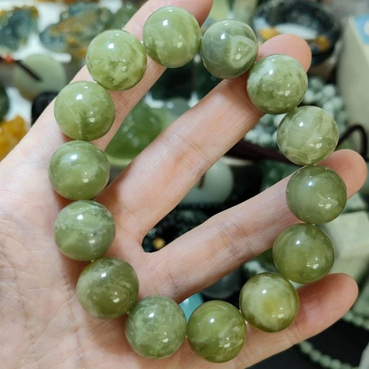 岫玉未镶嵌手串手串