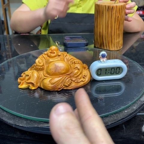 柏木漆**阁太行崖柏根雕