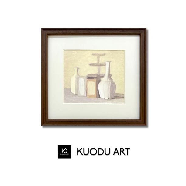 莫兰迪静物画客厅书房艺术挂画