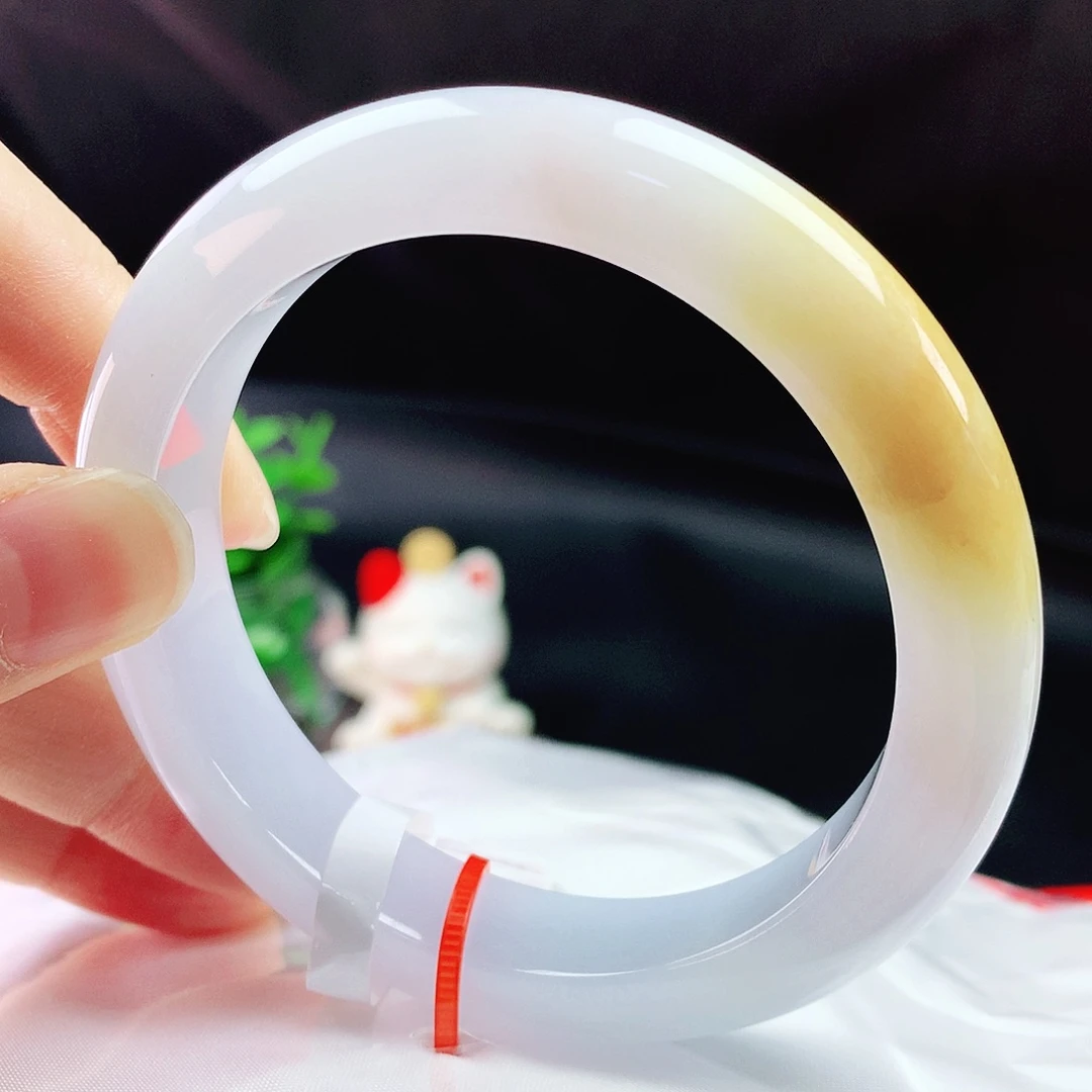 未镶嵌手镯翡翠56圈