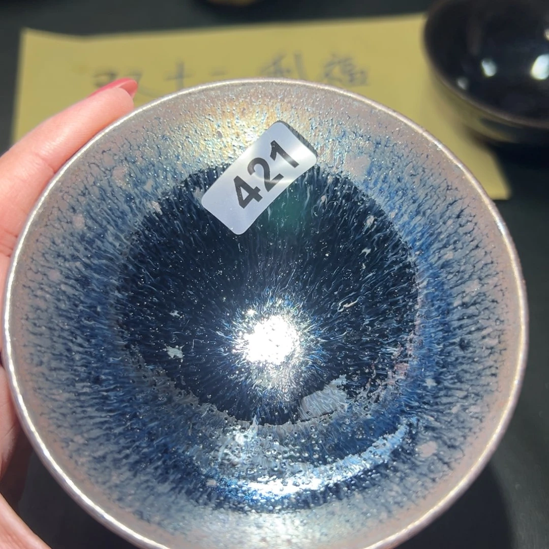 茶盏全手工原矿原釉建盏