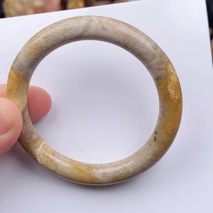 硅化玉手镯未镶嵌52