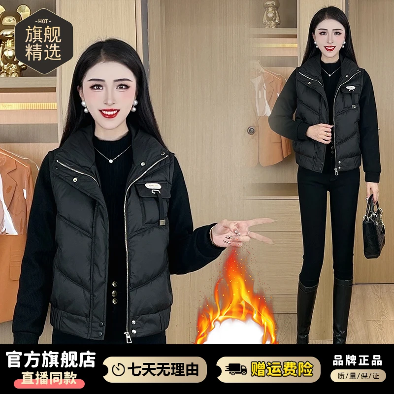 加厚保暖时尚百搭立领棉服女2025年冬季新款宽松遮肉显瘦棉袄外套