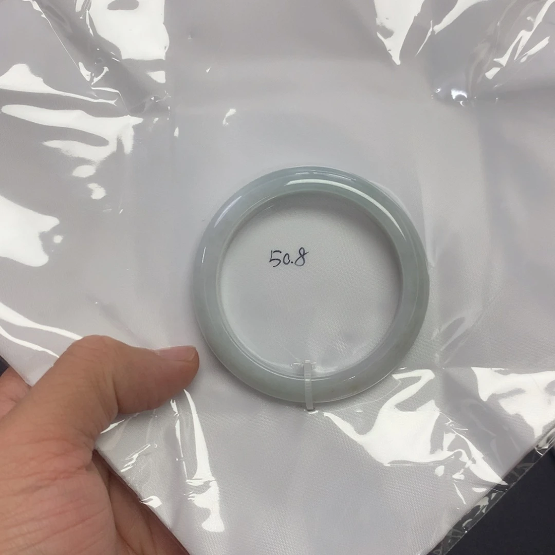 翡翠未镶嵌手镯50.8