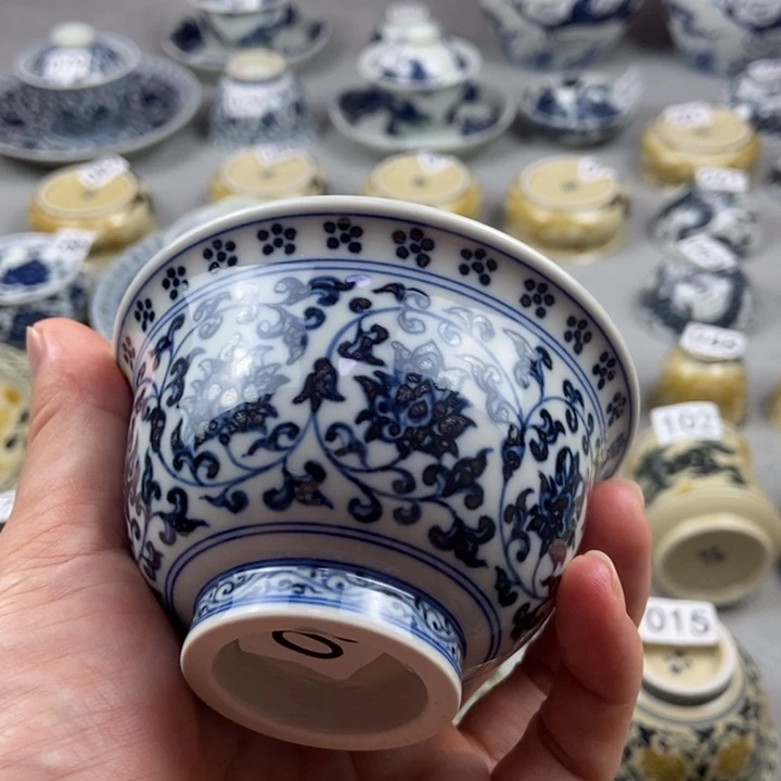 胡***叔杯手工手绘手工制作