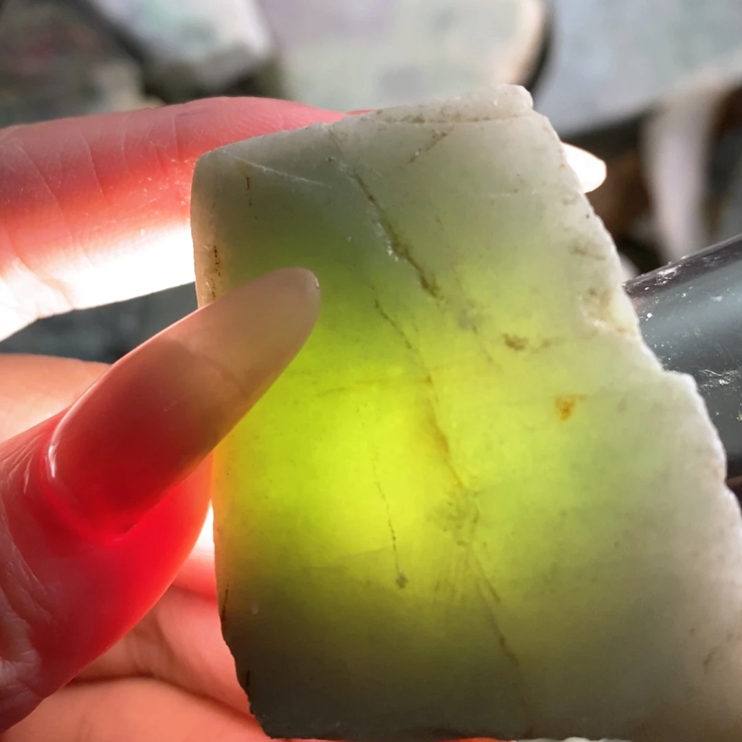 颈饰未镶嵌翡翠天然翡翠
