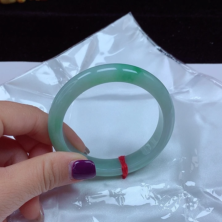 未镶嵌手镯翡翠圈口56