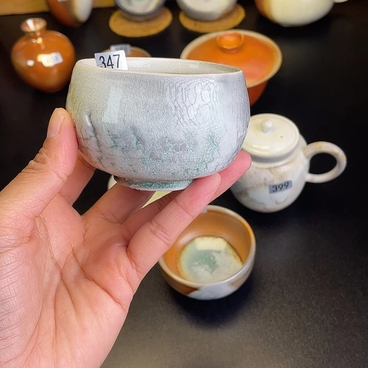 燃薪柴烧茶器主人杯